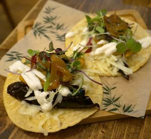 Tacos at Gallo Santo in Barcelona