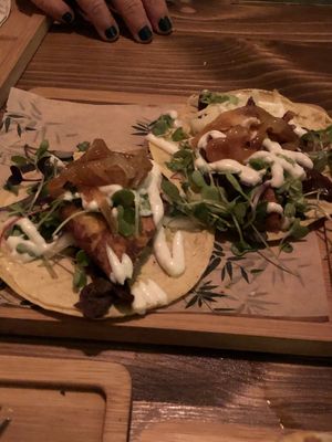 Tacos at Gallo Santo in Barcelona