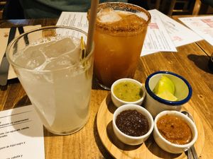 Limonada y Michelada at Gallo Santo in Barcelona
