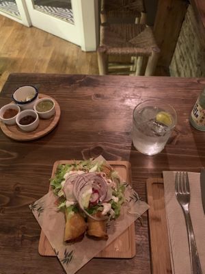 Boniato Flautas at Gallo Santo in Barcelona