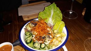 Ceviche at Gallo Santo in Barcelona