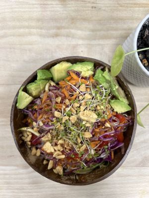 Raw pad Thai   at Juice Kitchen in Coral Springs