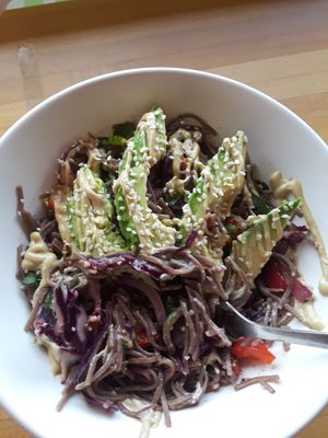 This was so delicious it brought tears to my eyes at Juice Kitchen in Coral Springs