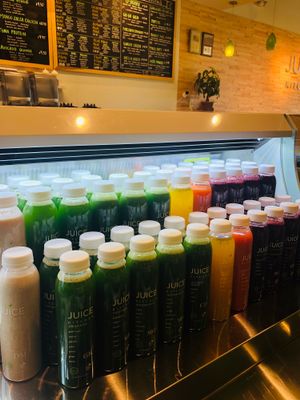 Organic Cold-press Juices  at Juice Kitchen in Coral Springs