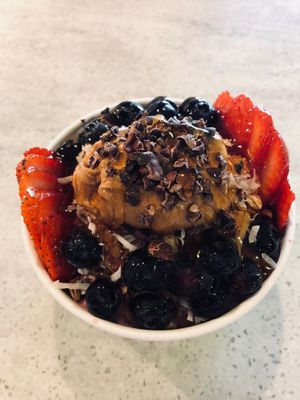 Açaí Bowl  at Juice Kitchen in Coral Springs