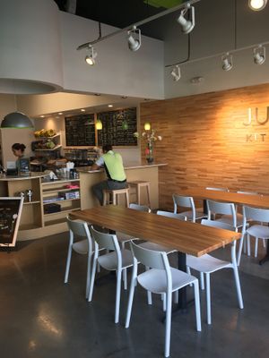 Dining area  at Juice Kitchen in Coral Springs