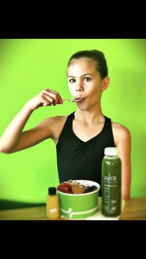 Beautiful kind of Strong ?  at Juice Kitchen in Coral Springs