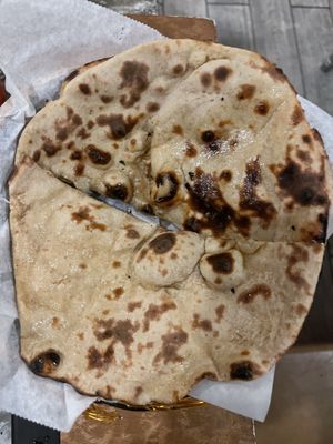 roti ($10 dollars worth…)   at Curryosity in San Diego