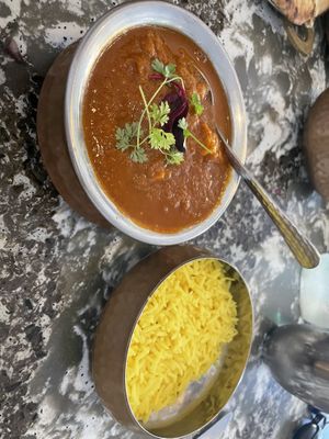 Tofu vindaloo  at Curryosity in San Diego