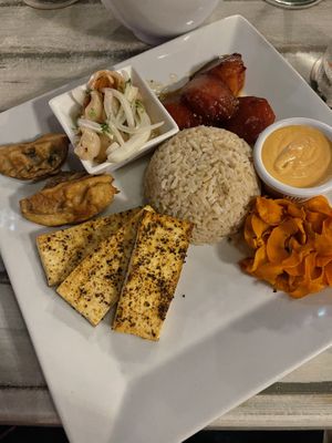 Seafood platter  at Fishes & More in Palm Beach