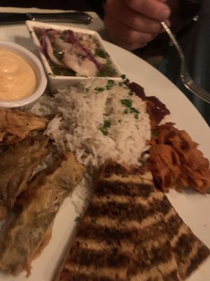 Seafood platter   at Fishes & More in Palm Beach