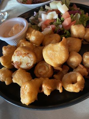 Calamari vegani  at Fishes & More in Palm Beach