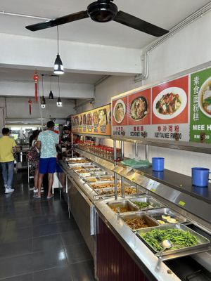   at Chin Hua Vegetarian Food in Malacca