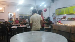 Interior at Chin Hua Vegetarian Food in Malacca