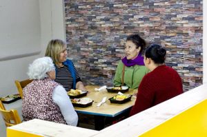 dining room at EarthBowl in Tijuana
