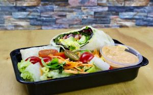 Vegan Wrap   at EarthBowl in Tijuana