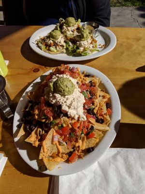 Sopes and Nachos at EarthBowl in Tijuana