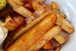 Las papas más ricas! at EarthBowl in Tijuana