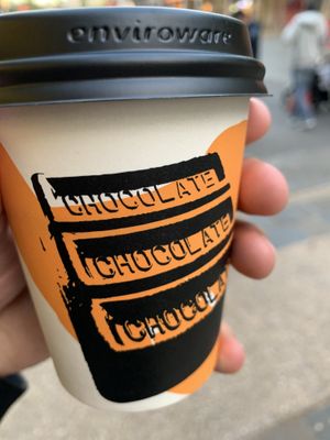   at Max Brenner in South Bank