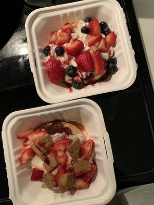 Yummy!! 😋 #Veganuary at Cinnaholic in Toronto