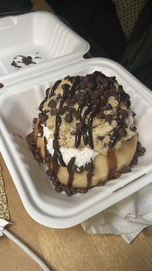 Cookie Monster   at Cinnaholic in Toronto