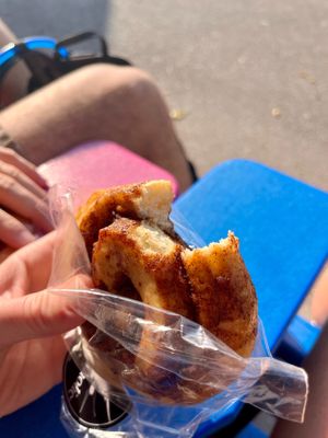 Day-Old Cinnamon Bun at Cinnaholic in Toronto