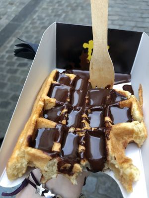 10/10 gorgeous at VeganWaf in Brussels