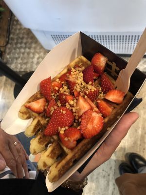 Great at VeganWaf in Brussels