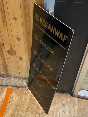 👅 at VeganWaf in Brussels