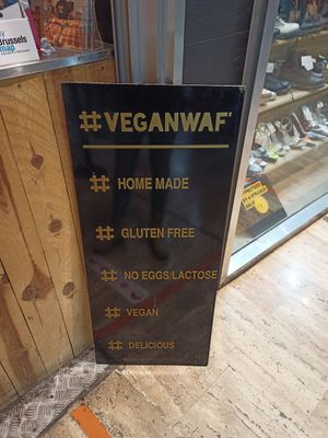 The place at VeganWaf in Brussels