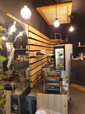 Store at VeganWaf in Brussels