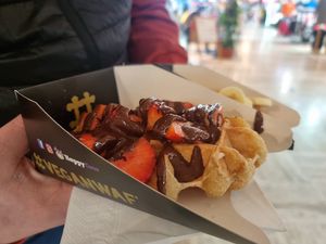   at VeganWaf in Brussels