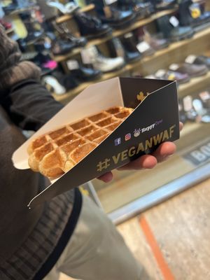   at VeganWaf in Brussels