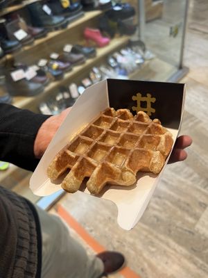   at VeganWaf in Brussels