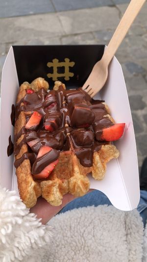   at VeganWaf in Brussels