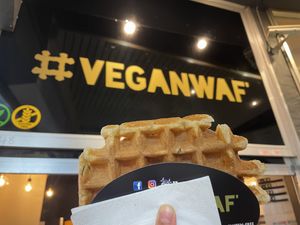   at VeganWaf in Brussels