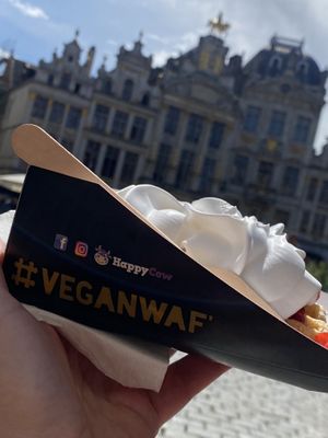One min from Grand Place square!   at VeganWaf in Brussels
