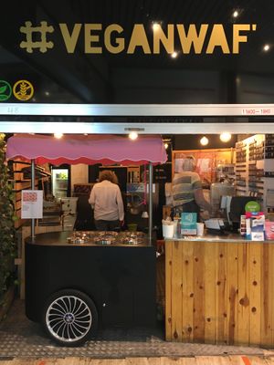   at VeganWaf in Brussels