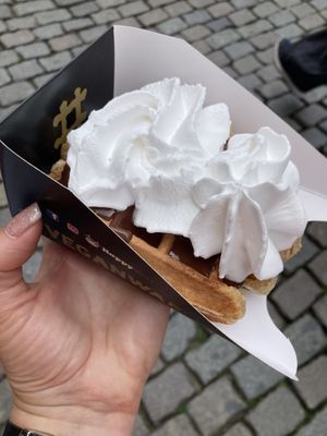   at VeganWaf in Brussels