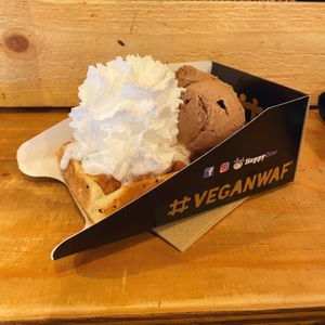   at VeganWaf in Brussels