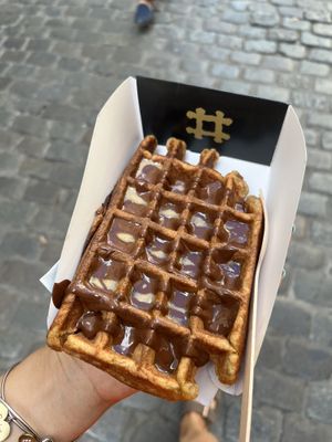   at VeganWaf in Brussels