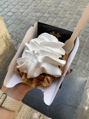   at VeganWaf in Brussels