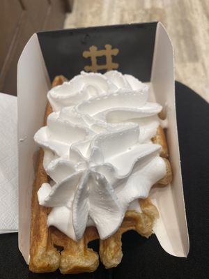   at VeganWaf in Brussels