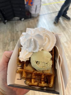   at VeganWaf in Brussels