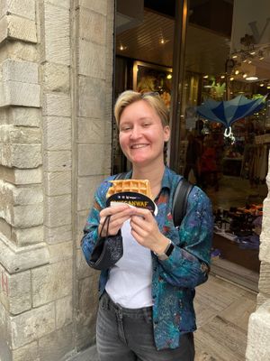   at VeganWaf in Brussels