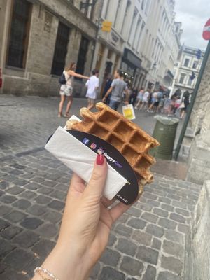   at VeganWaf in Brussels