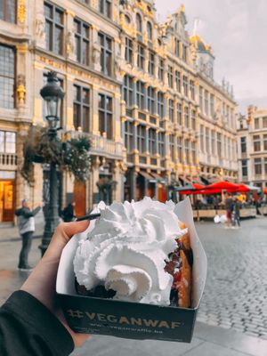   at VeganWaf in Brussels