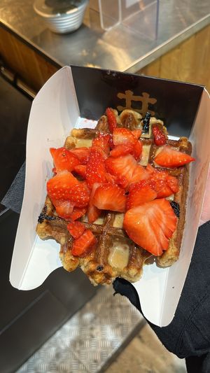   at VeganWaf in Brussels