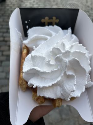   at VeganWaf in Brussels