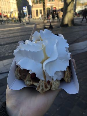   at VeganWaf in Brussels